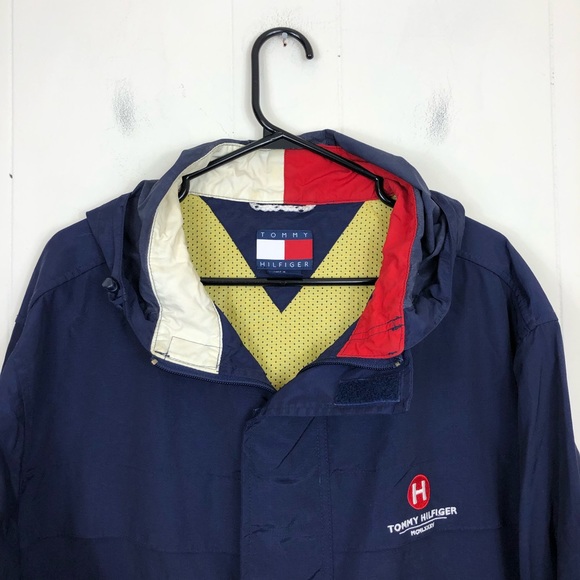 Vintage 90s Tommy Hilfiger Light Jacket Sz L - Picture 3 of 11